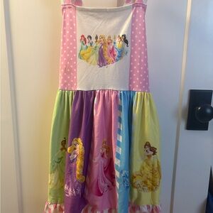 Disney Princess Pastel Dress with Pink and Yellow